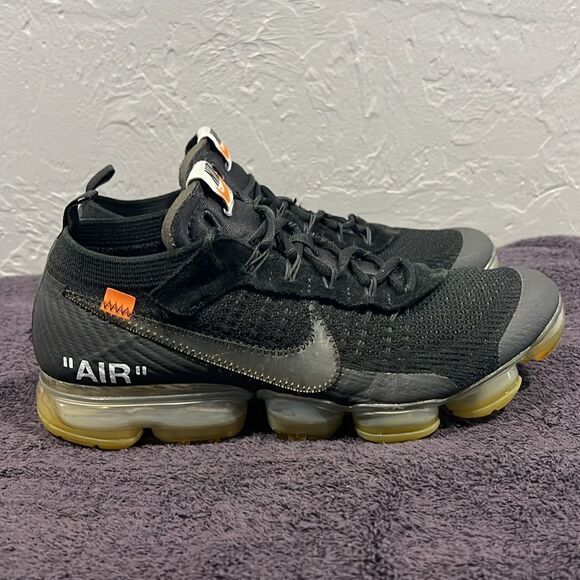 🔥🔥 Nike Air VaporMax x OFF-WHITE 2018 - AA3831-002 - Men Sz 10 - *READ* - Picture 7 of 14